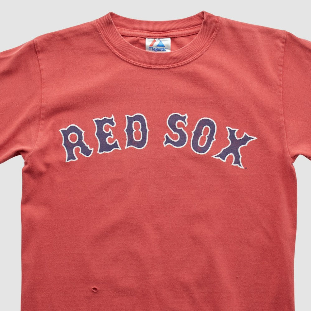 Red Boston Red Sox Majestic 2000s T-shirt