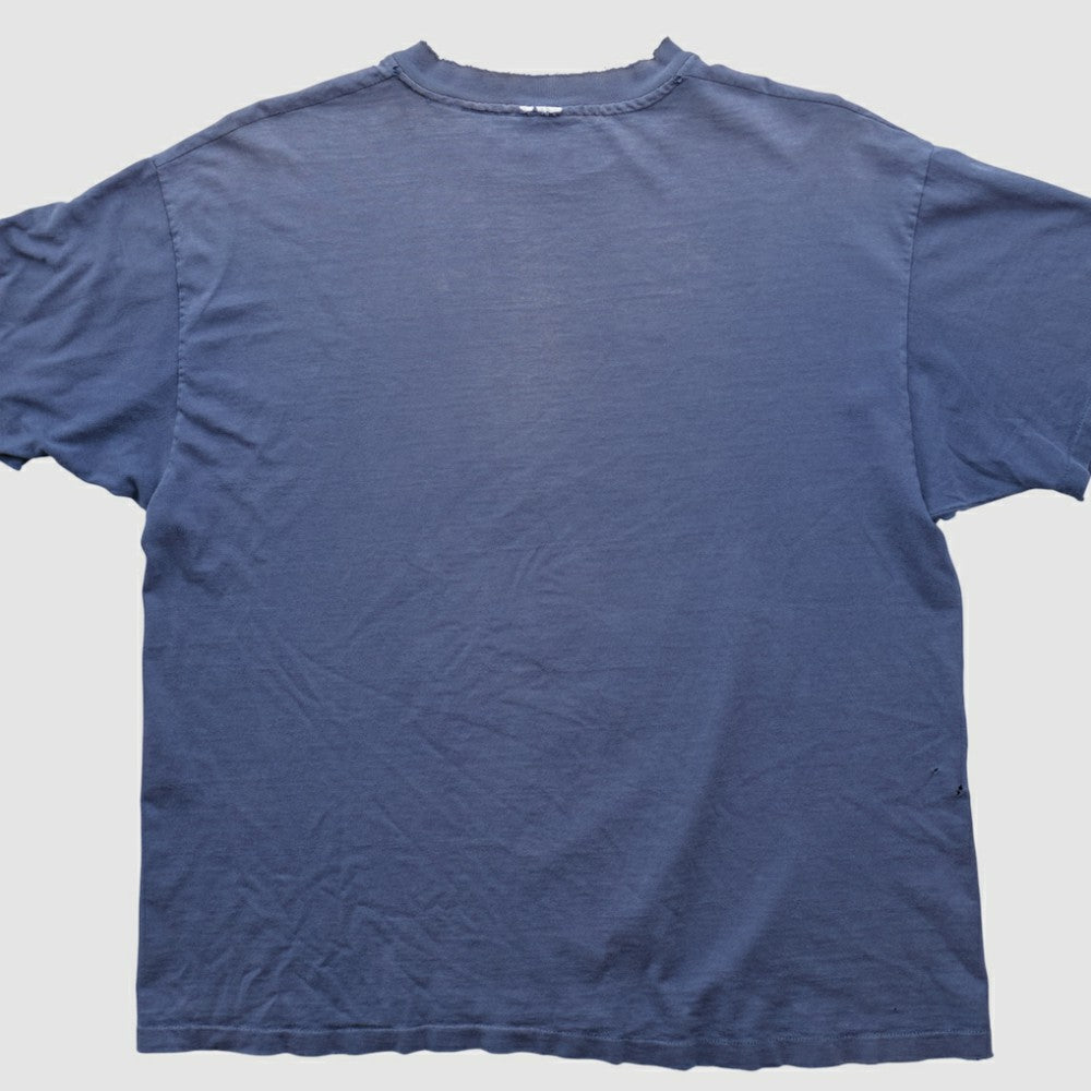 Navy Atlanta Braves Hanes 90s T-shirt