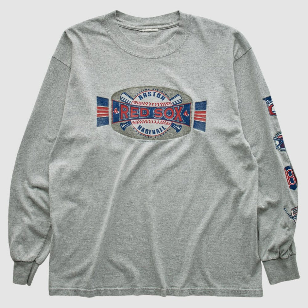 Heather Gray Boston Red Sox 2001 Long Sleeve T-shirt