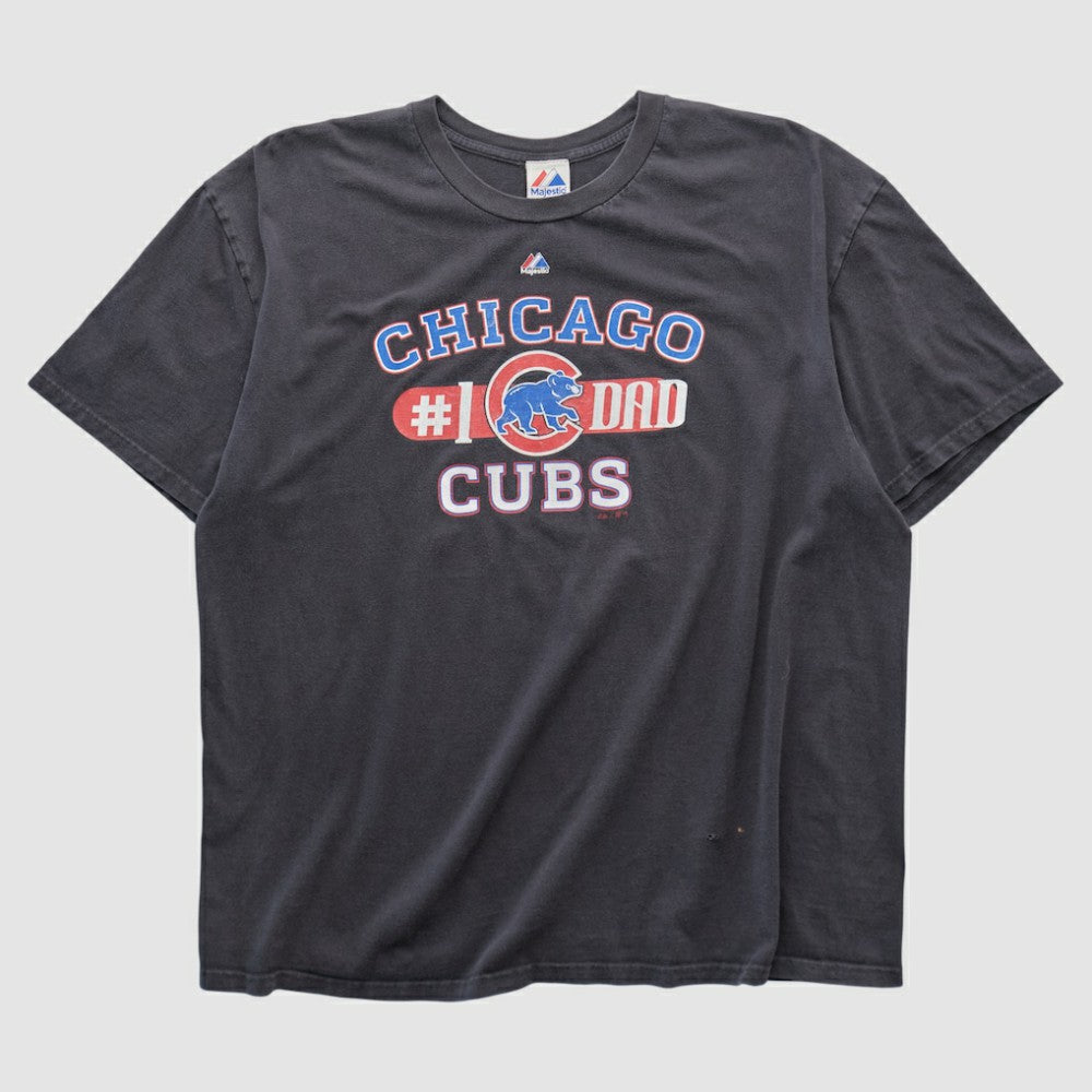 Black Chicago Cubs Majestic 2010s T-shirt