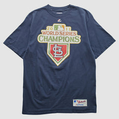 Navy St. Louis Cardinals Majestic 2011 T-shirt