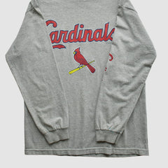 Heather Gray St. Louis Cardinals 2000s Long Sleeve T-shirt