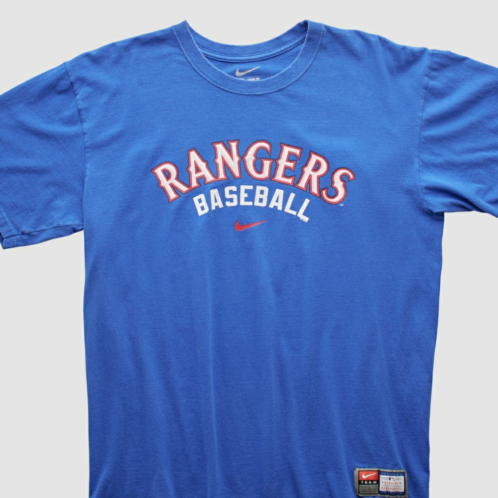 Blue Texas Rangers Nike 2000s T-shirt