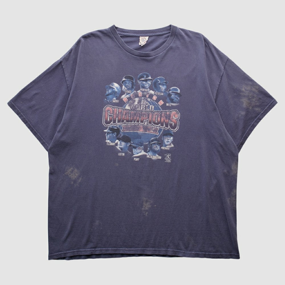 Navy Boston Red Sox Pro Weight 2010s T-shirt