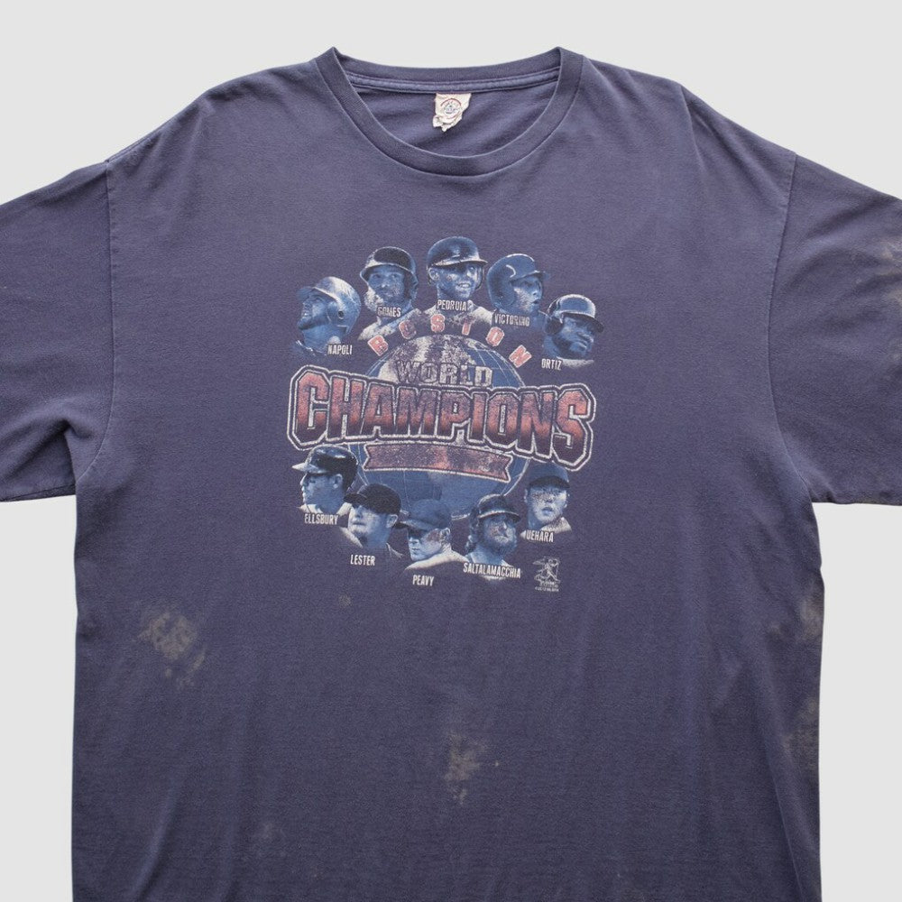 Navy Boston Red Sox Pro Weight 2010s T-shirt