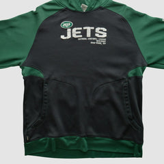 Reebok 2010s Hooded Pullover Sweatshirt - New York Jets Pullover