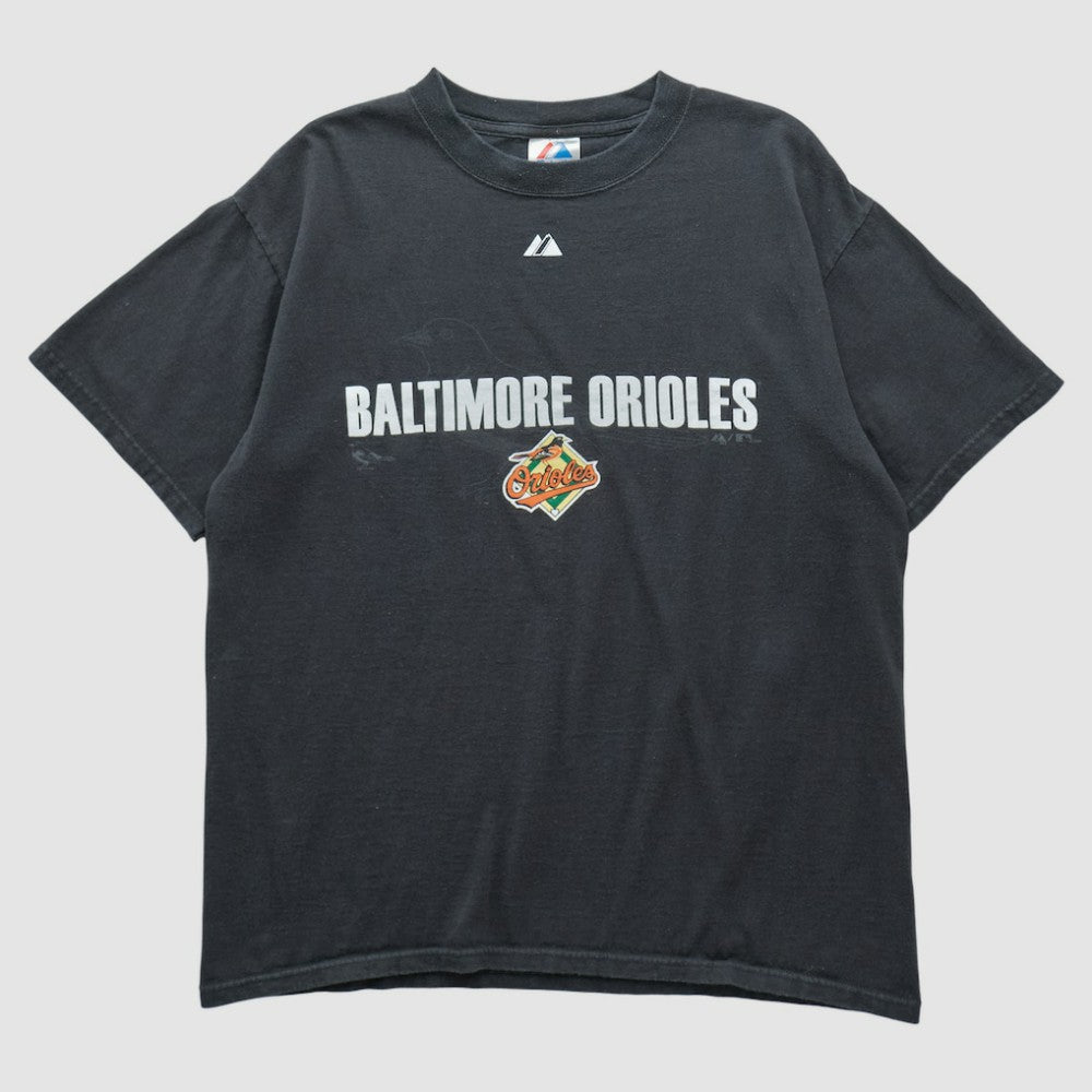 Black Baltimore Orioles Majestic 2007 T-shirt