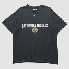 Black Baltimore Orioles Majestic 2007 T-shirt