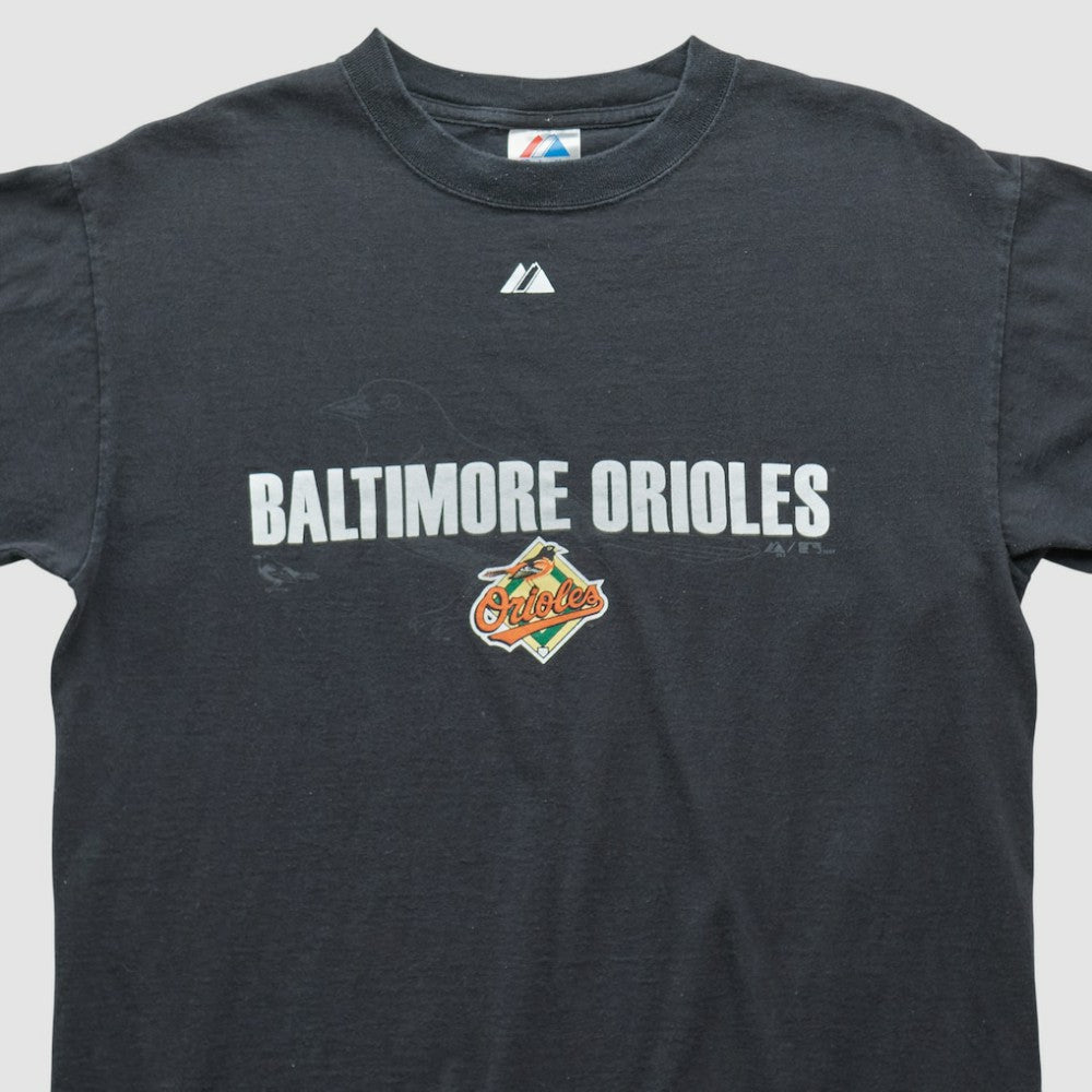 Black Baltimore Orioles Majestic 2007 T-shirt