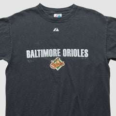 Black Baltimore Orioles Majestic 2007 T-shirt