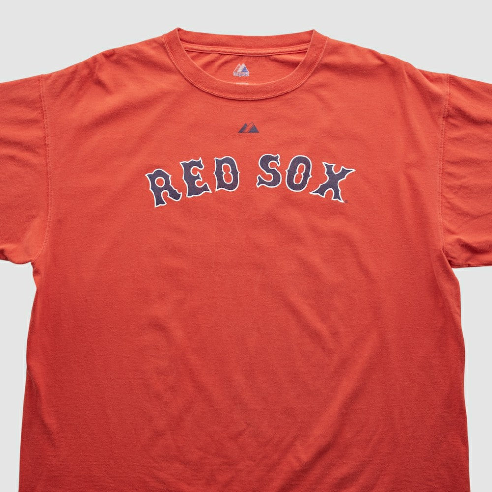 Red Boston Red Sox Majestic 2000s T-shirt