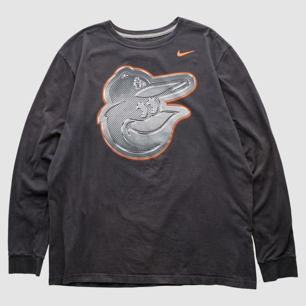 Black Baltimore Orioles Nike 2010s Long Sleeve T-shirt