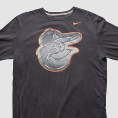 Black Baltimore Orioles Nike 2010s Long Sleeve T-shirt