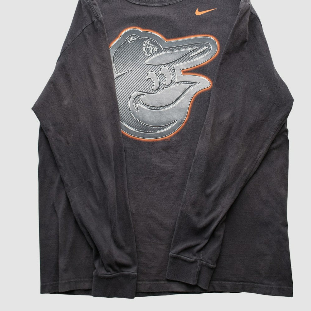 Black Baltimore Orioles Nike 2010s Long Sleeve T-shirt