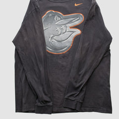 Black Baltimore Orioles Nike 2010s Long Sleeve T-shirt
