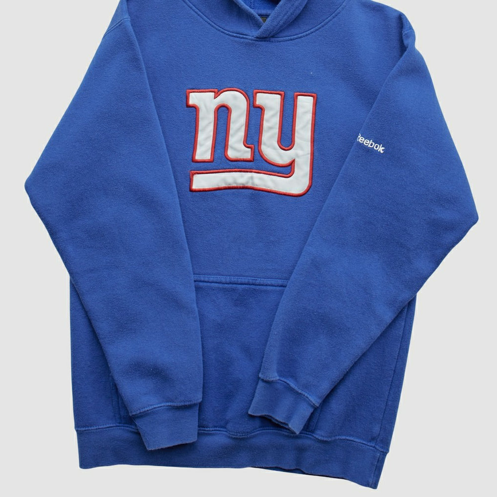 Reebok 2000s Hooded Pullover Sweatshirt - New York Giants Pullover