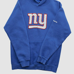 Reebok 2000s Hooded Pullover Sweatshirt - New York Giants Pullover