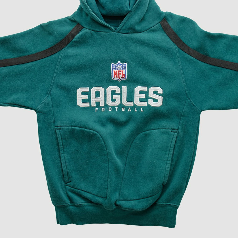 Reebok 2000s Hooded Pullover Sweatshirt - Philadelphia Eagles Pullover