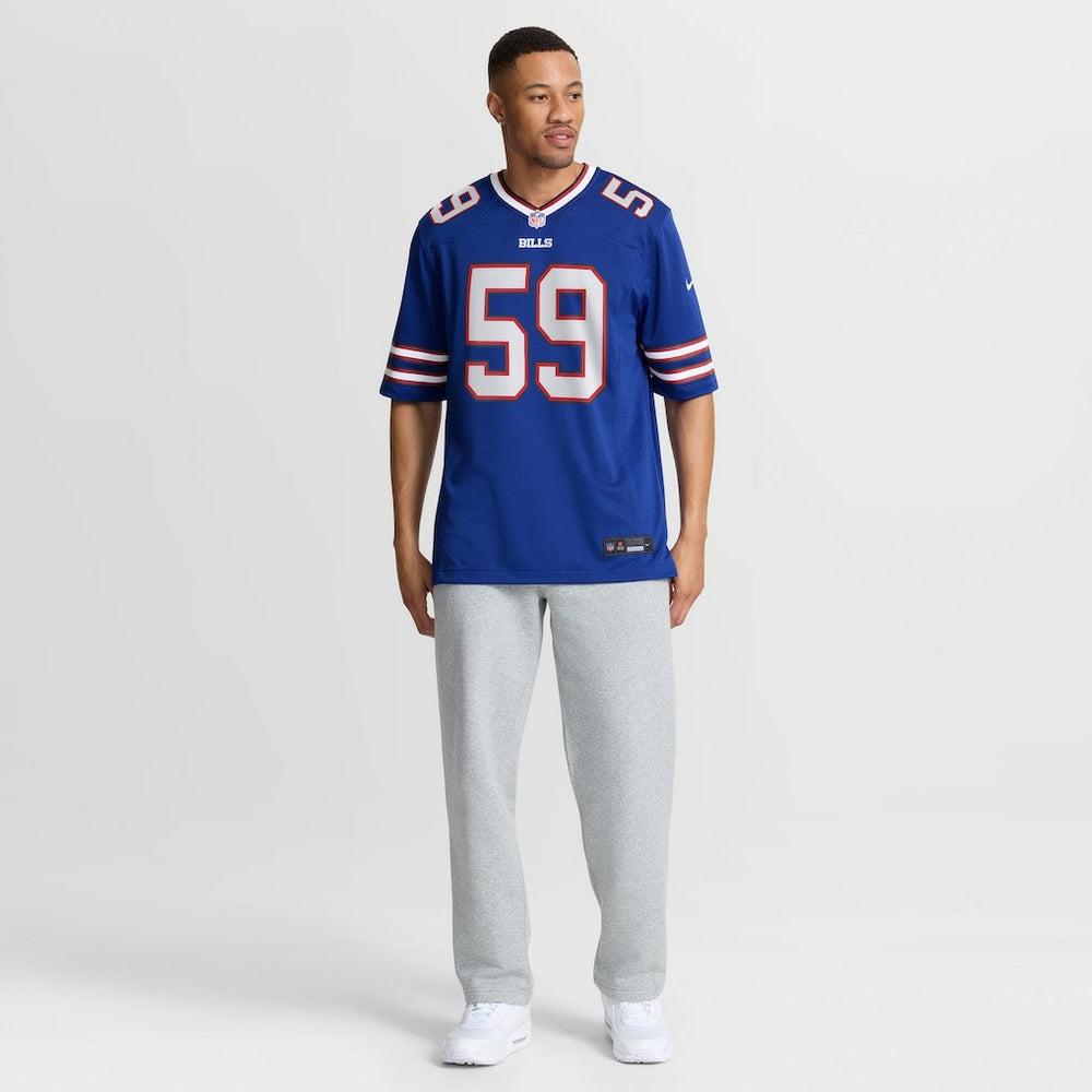 Shaq Lawson  Team Game Jersey - Buffalo Bills Jerseys