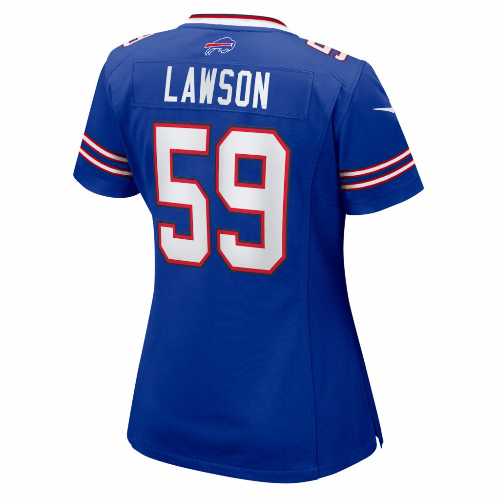 Shaq Lawson  Women's Team Game Jersey - Buffalo Bills Jerseys