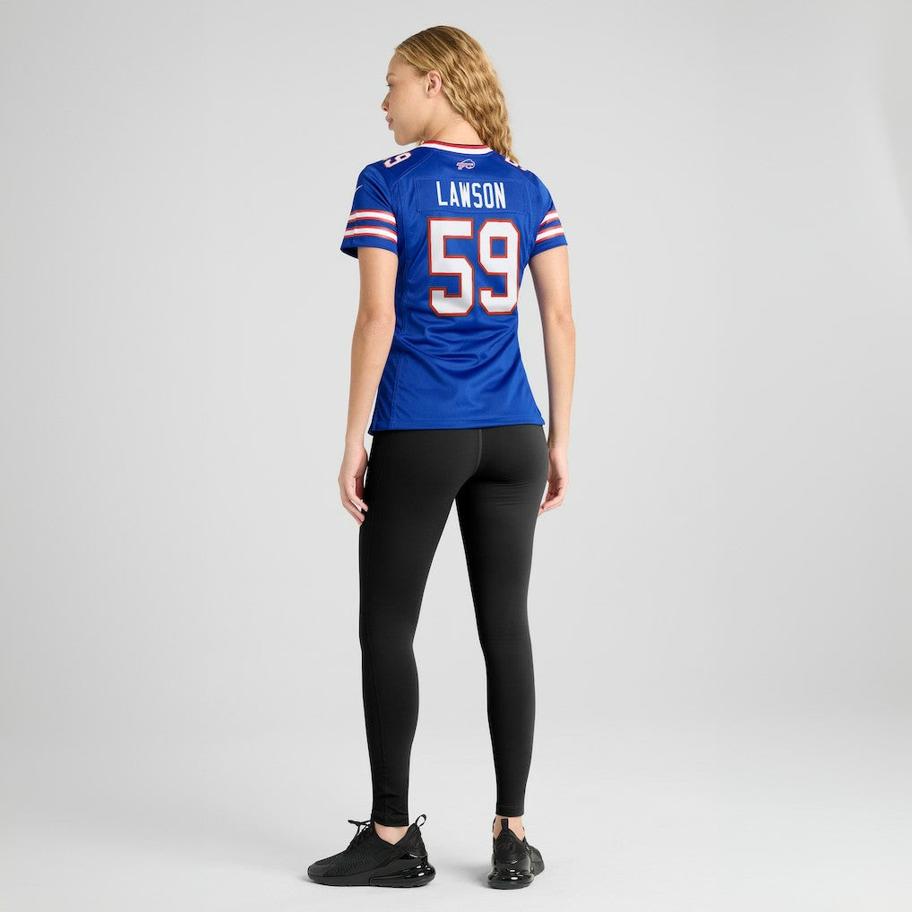 Shaq Lawson  Women's Team Game Jersey - Buffalo Bills Jerseys