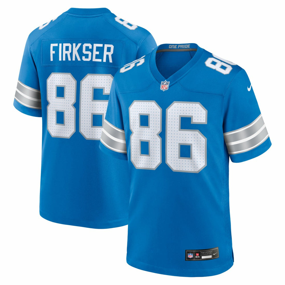 Anthony Firkser  Team Game Jersey - Detroit Lions Jerseys