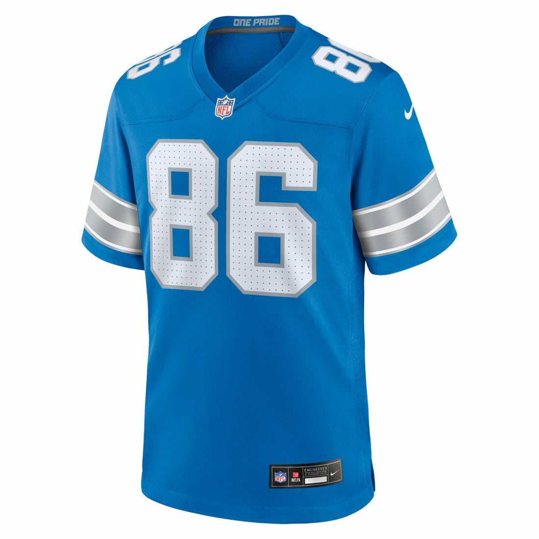 Anthony Firkser  Team Game Jersey - Detroit Lions Jerseys