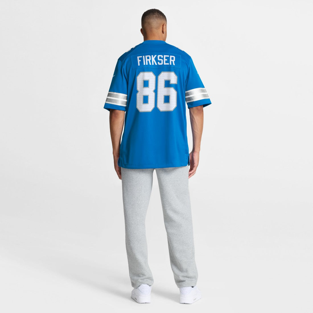 Anthony Firkser  Team Game Jersey - Detroit Lions Jerseys