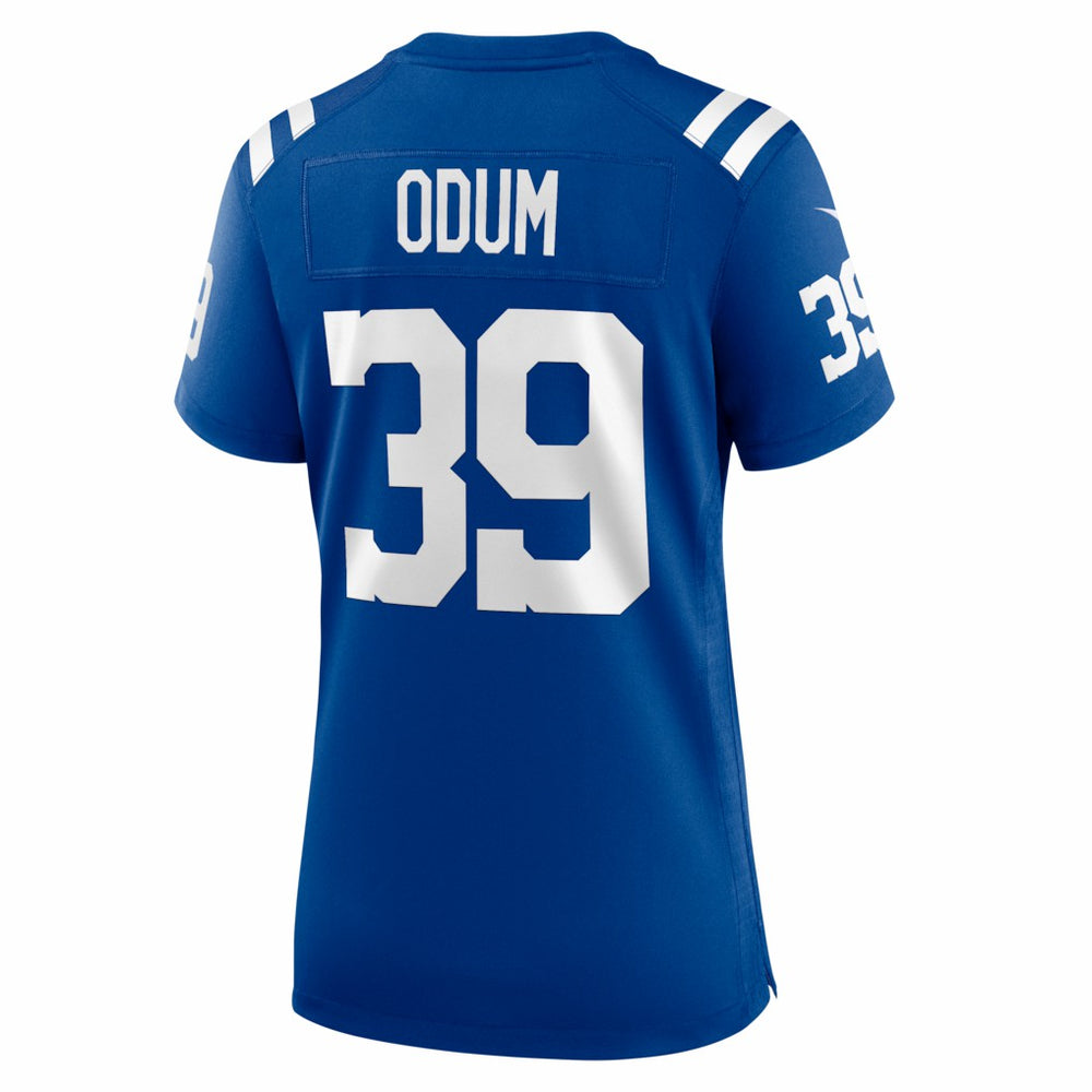 George Odum  Women's Team Game Jersey - Indianapolis Colts Jerseys
