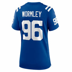Chris Wormley  Women's Team Game Jersey - Indianapolis Colts Jerseys