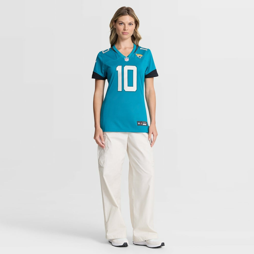 Carter Bradley  Women's Team Game Jersey - Jacksonville Jaguars Jerseys