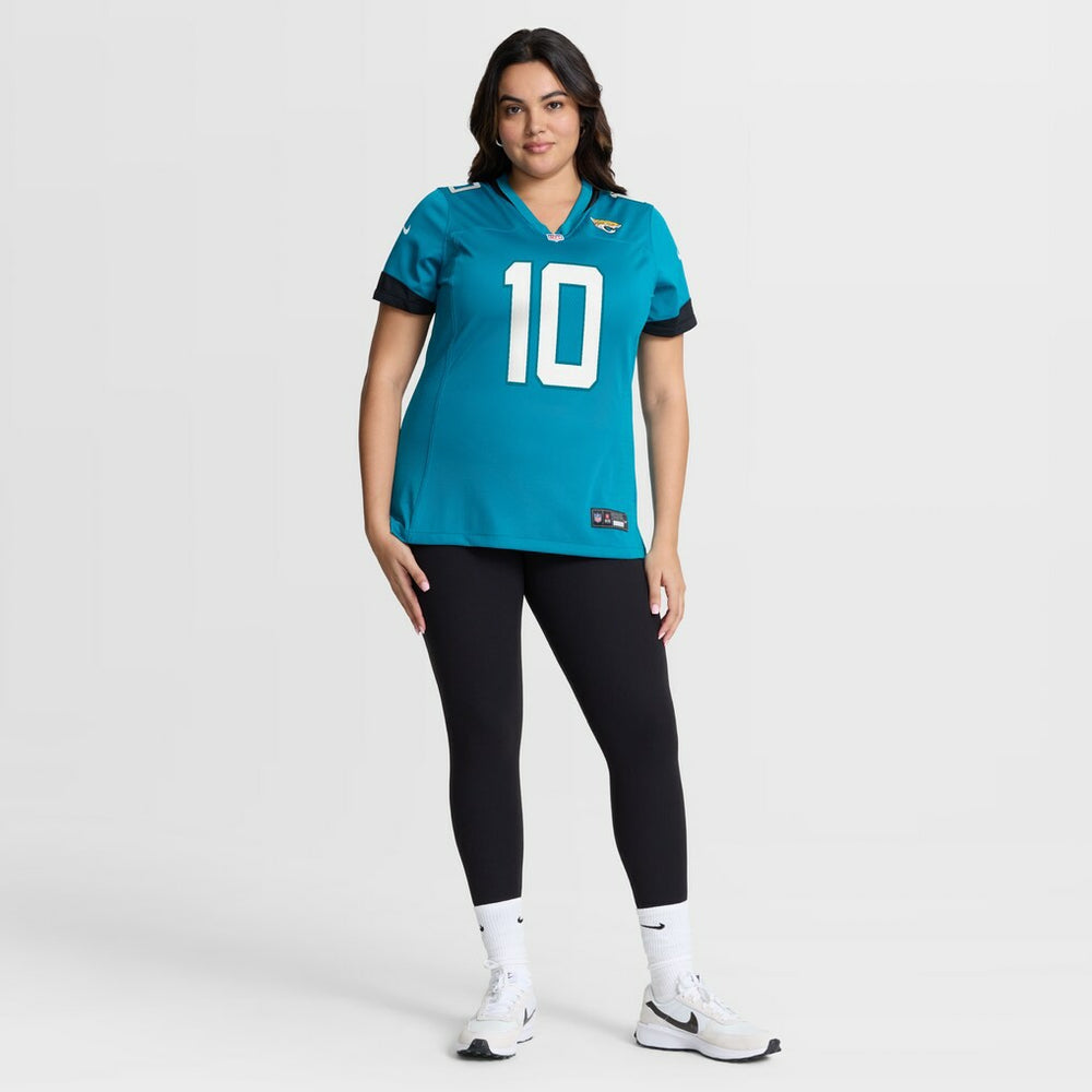 Carter Bradley  Women's Team Game Jersey - Jacksonville Jaguars Jerseys