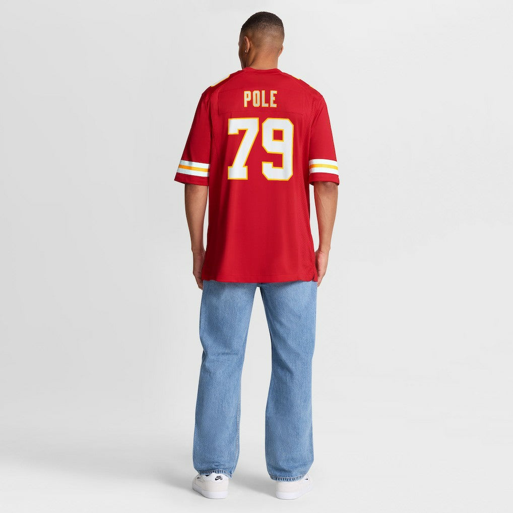 Esa Pole  Team Game Jersey - Kansas City Chiefs Jerseys
