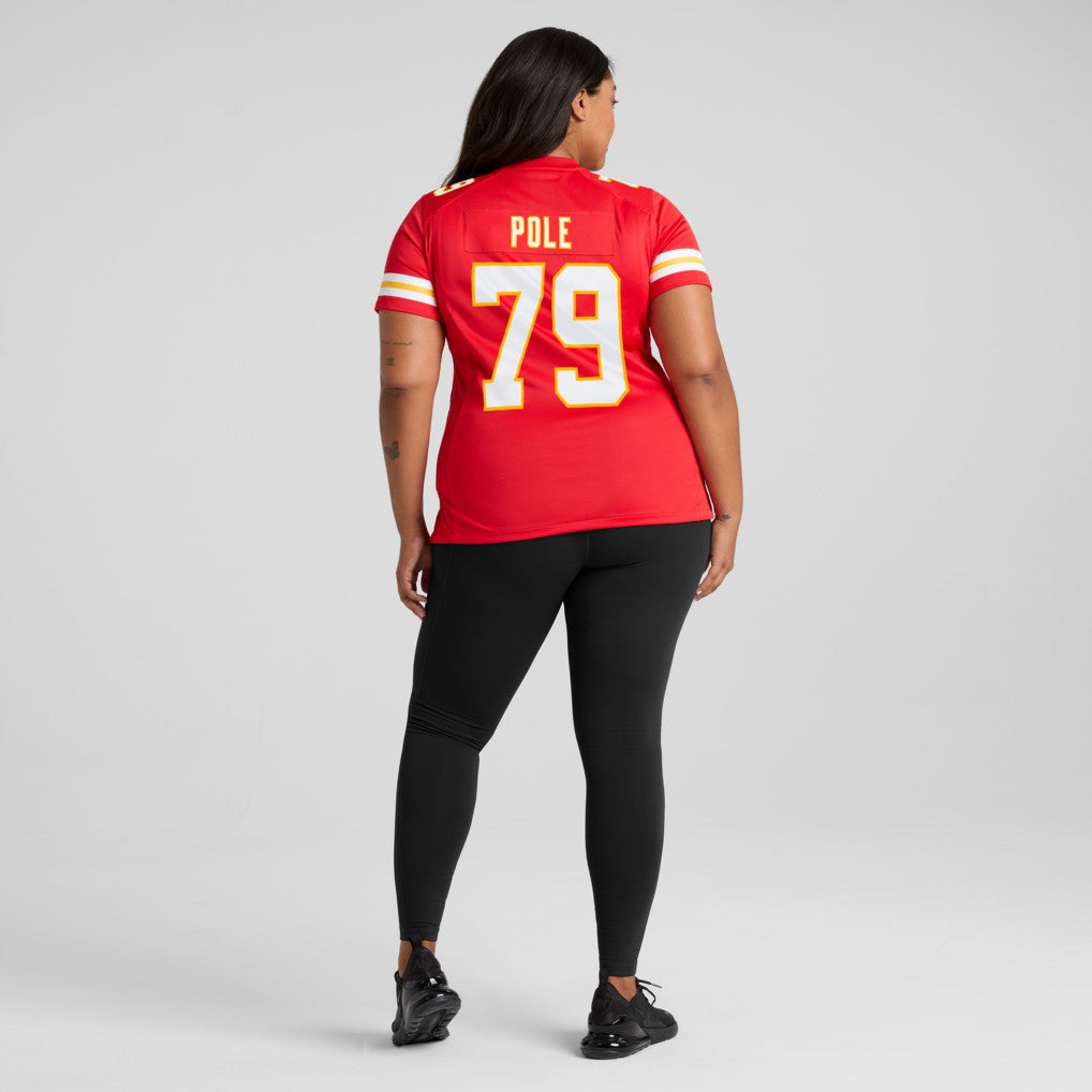 Esa Pole  Women's Team Game Jersey - Kansas City Chiefs Jerseys