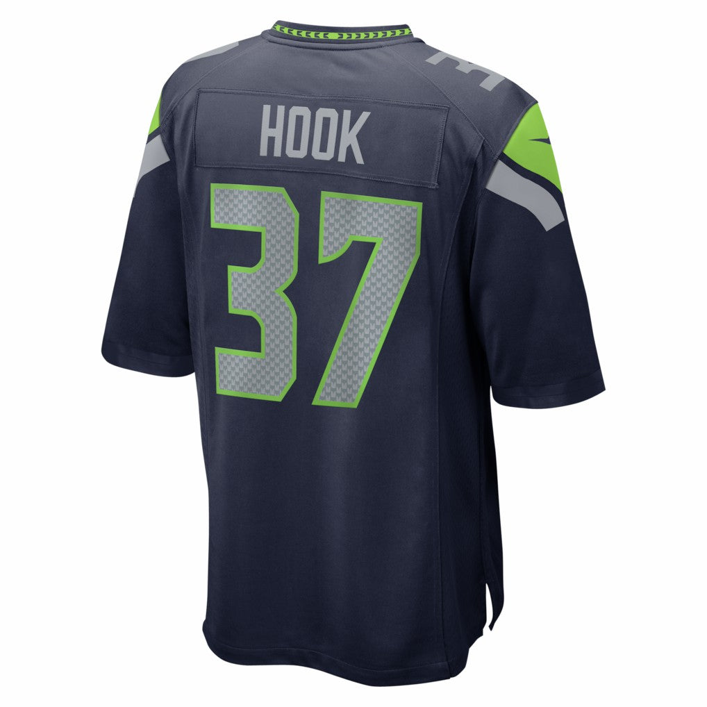 Maxen Hook  Team Game Jersey - Seattle Seahawks Jerseys