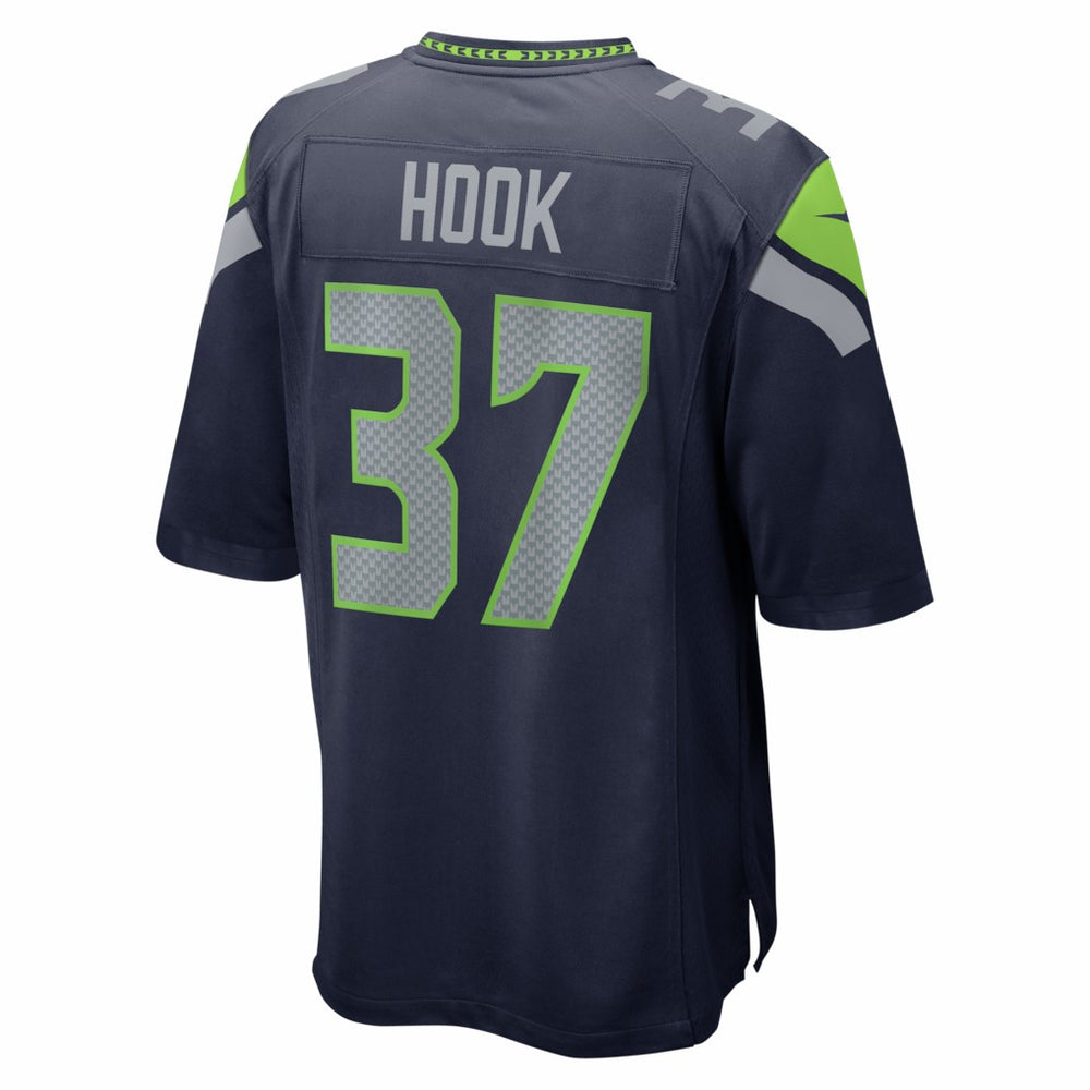 Maxen Hook  Team Game Jersey - Seattle Seahawks Jerseys