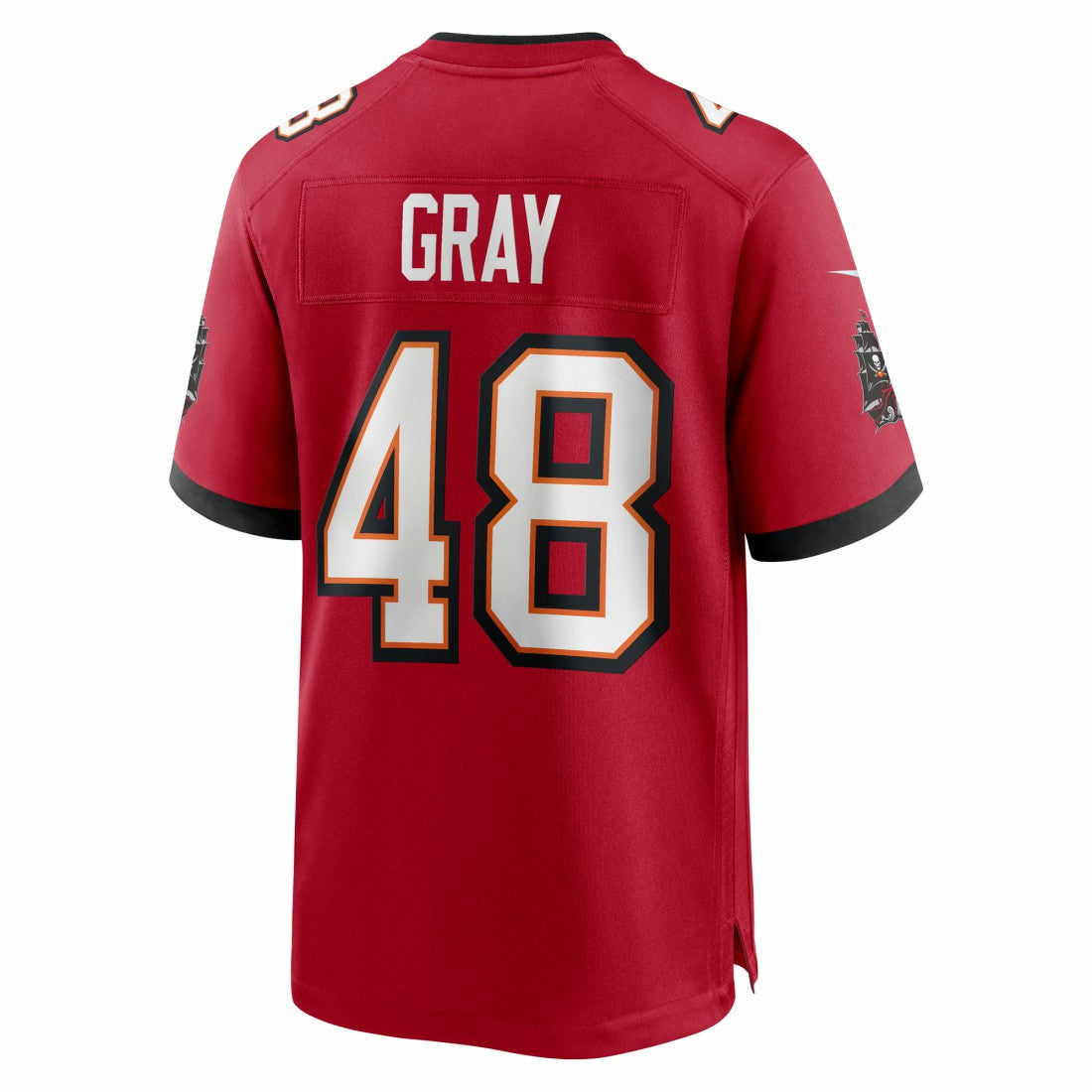 JT Gray  Team Game Jersey - Tampa Bay Buccaneers Jerseys
