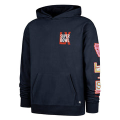 Stoney Clover Lane x '47 Women's Super Bowl LX Patches Foundation Hoodie - New England Patriots Hoodies