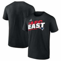 2025 AFC East Division Champions Big & Tall Conquer T-Shirt - New England Patriots T-shirts