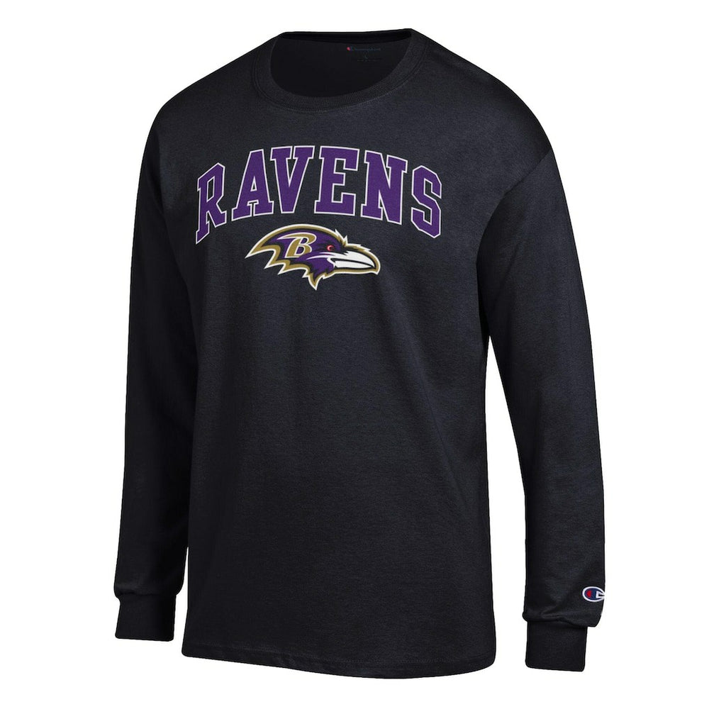 Arch Over Logo Long Sleeve T-Shirt - Baltimore Ravens T-shirts