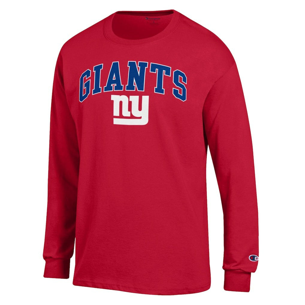 Arch Over Logo Long Sleeve T-Shirt - New York Giants T-shirts