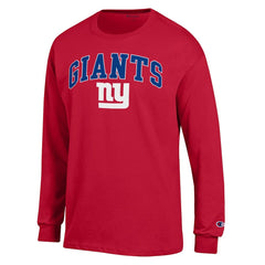 Arch Over Logo Long Sleeve T-Shirt - New York Giants T-shirts