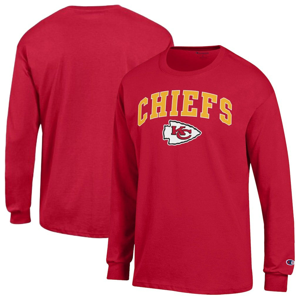 Arch Over Logo Long Sleeve T-Shirt - Kansas City Chiefs T-shirts