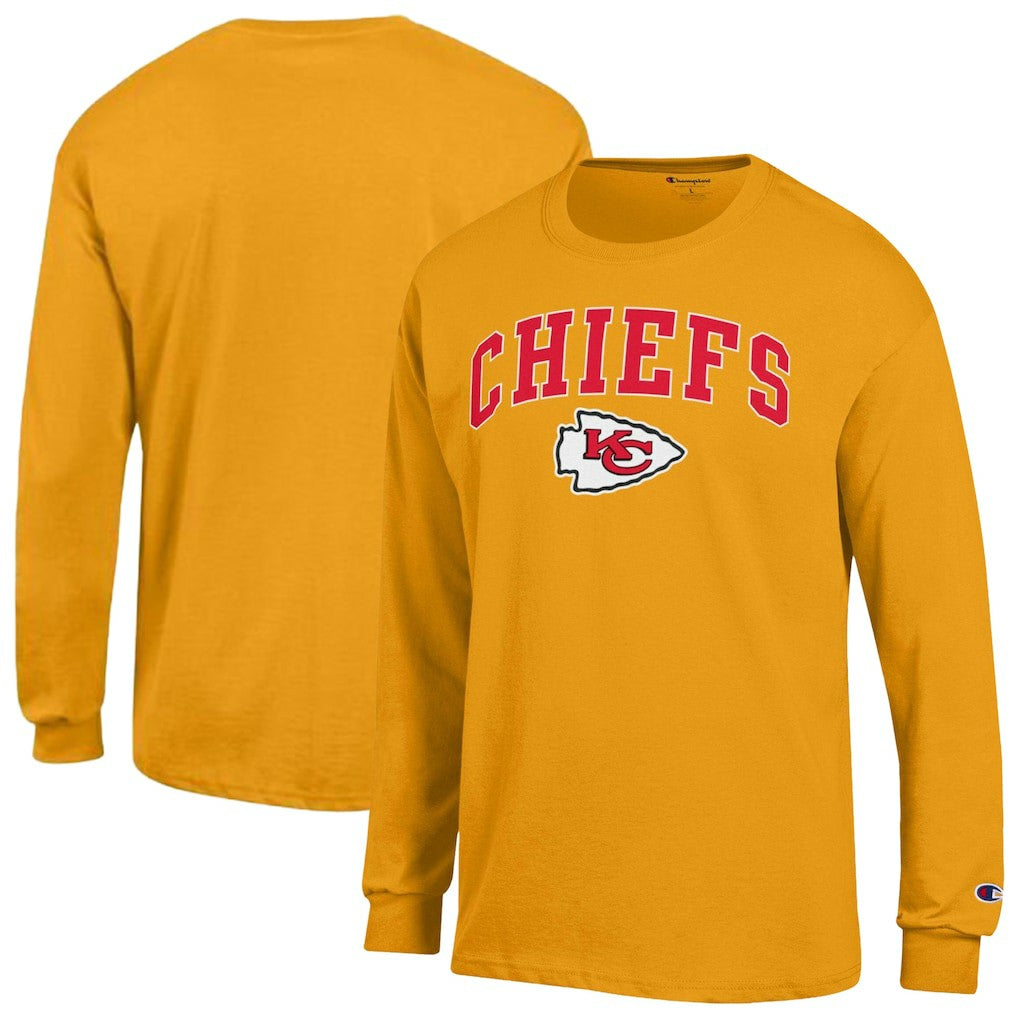 Arch Over Logo Long Sleeve T-Shirt - Kansas City Chiefs T-shirts