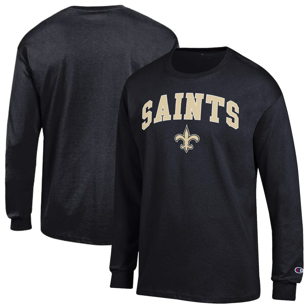 Arch Over Logo Long Sleeve T-Shirt - New Orleans Saints T-shirts