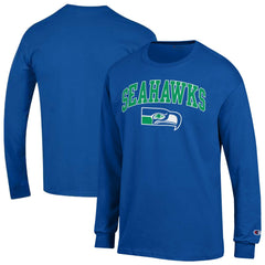 Arch Over Logo Long Sleeve T-Shirt - Seattle Seahawks T-shirts