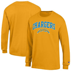 Arch Over Logo Long Sleeve T-Shirt - Los Angeles Chargers T-shirts