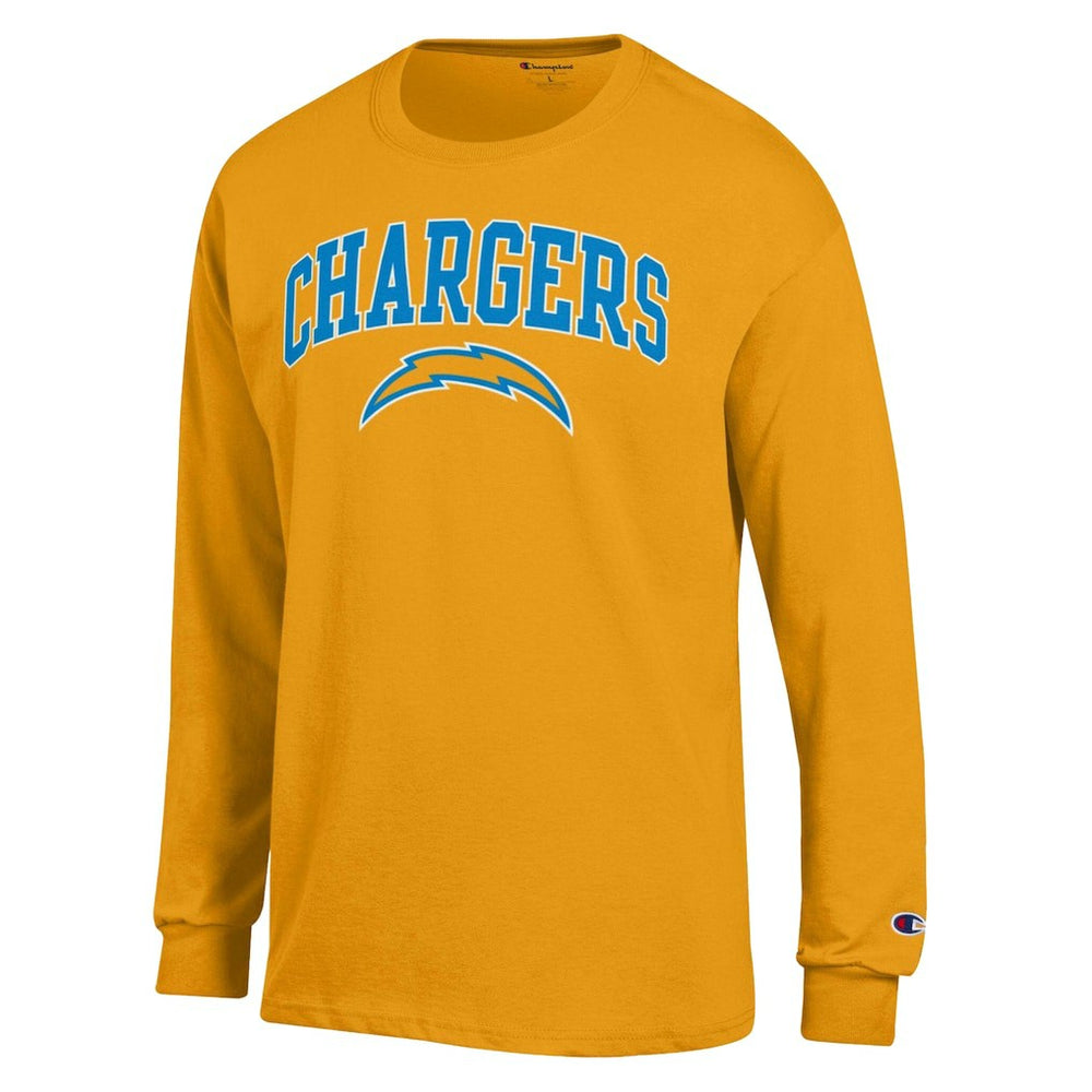 Arch Over Logo Long Sleeve T-Shirt - Los Angeles Chargers T-shirts