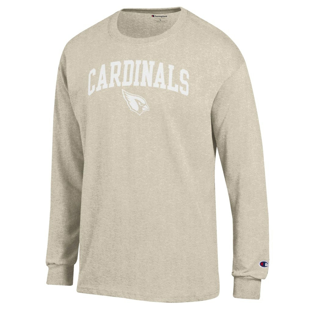 White Ink Jersey Long Sleeve T-Shirt - Arizona Cardinals T-shirts