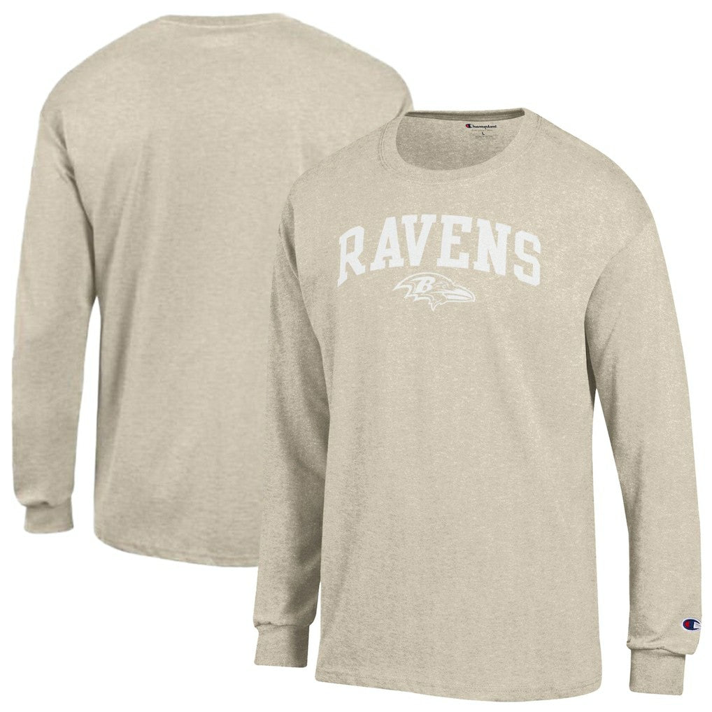 White Ink Jersey Long Sleeve T-Shirt - Baltimore Ravens T-shirts